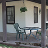 The exterior of the Apache Cottage at Four Bar Cottages